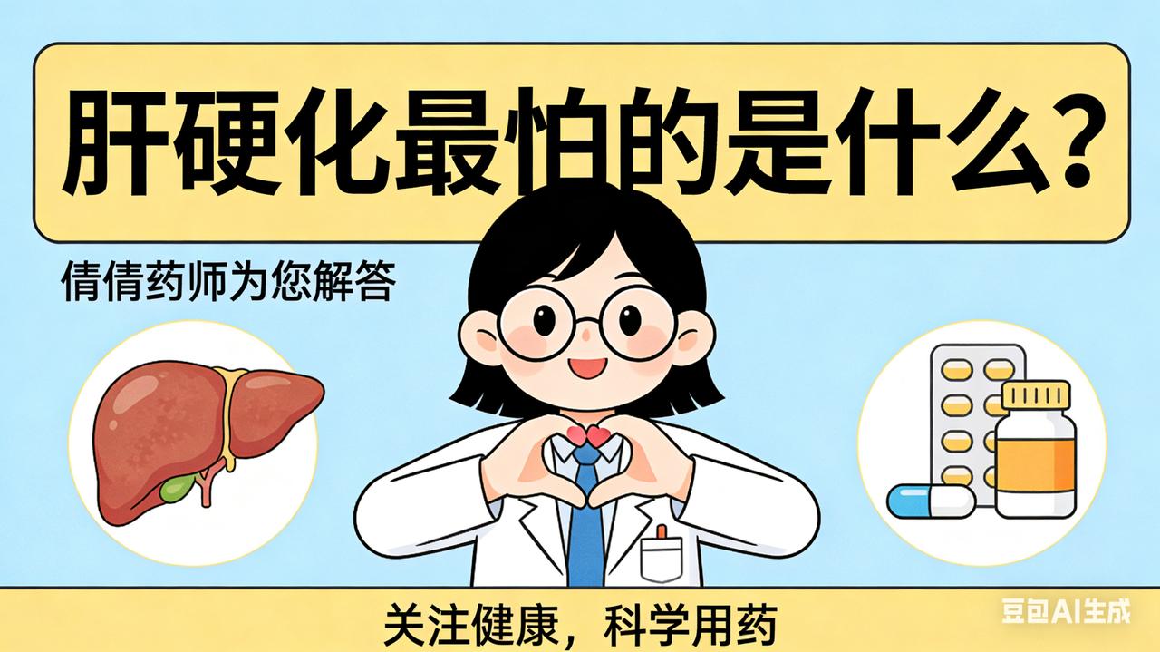 肝硬化最怕的是什么?肝硬化最怕的是什么？倩倩药师一次性说清楚！大家好，我