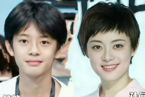 时光飞逝，等等都14岁咯!邓超孙俪生日晒照，等等越来越像妈妈。网友调侃化个妆演甄