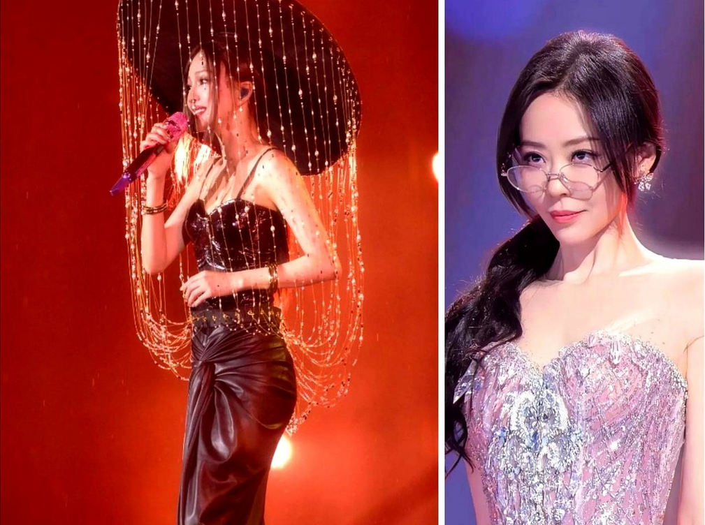 我发现一个玄学，关于张韶涵的，凡是跟她比拼演唱造型的女歌手，最后都会被她的造型秒