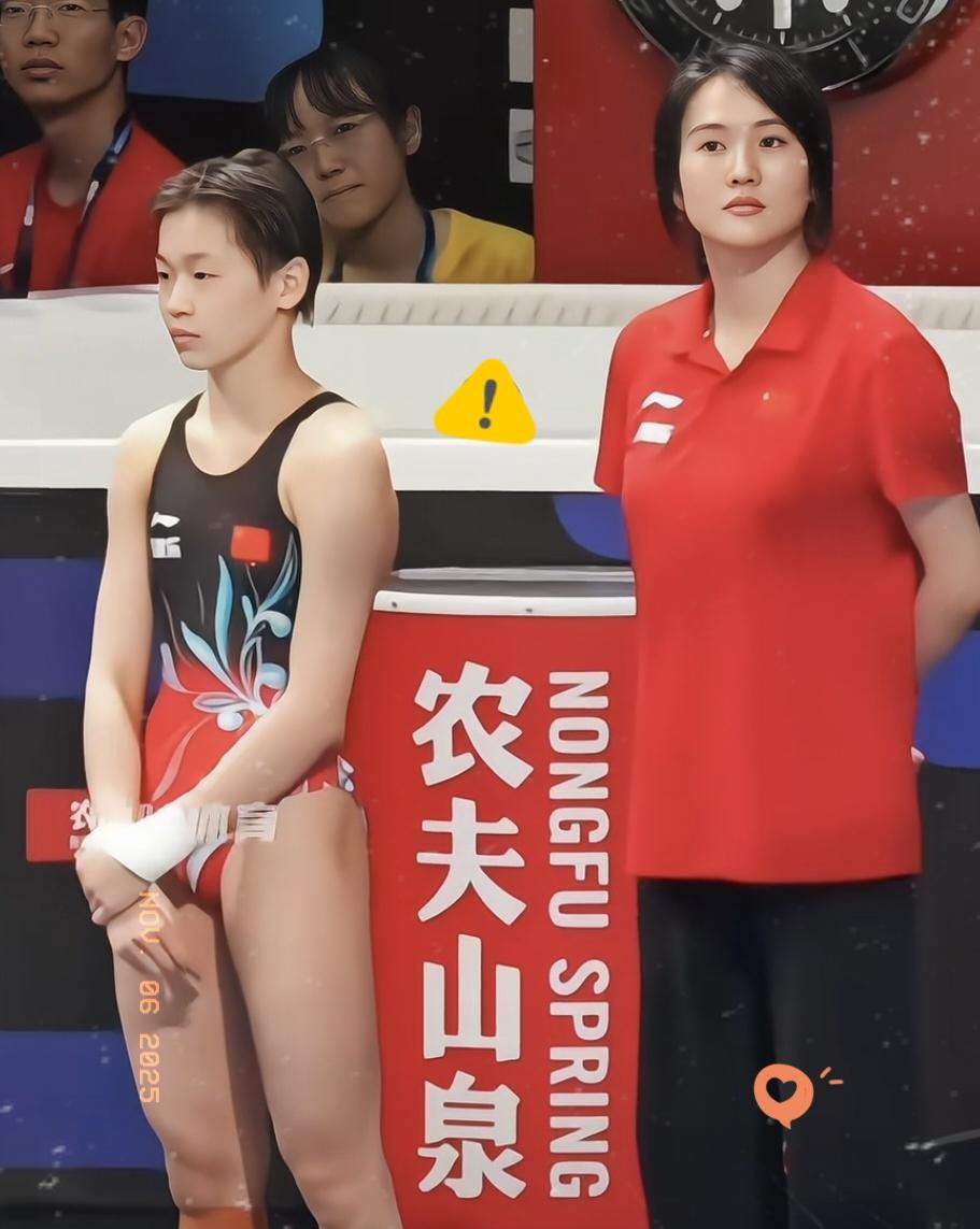 全红婵真是拼了！带伤出战双人10米台，搭档也很累，两场比赛坚持完成已经很不容