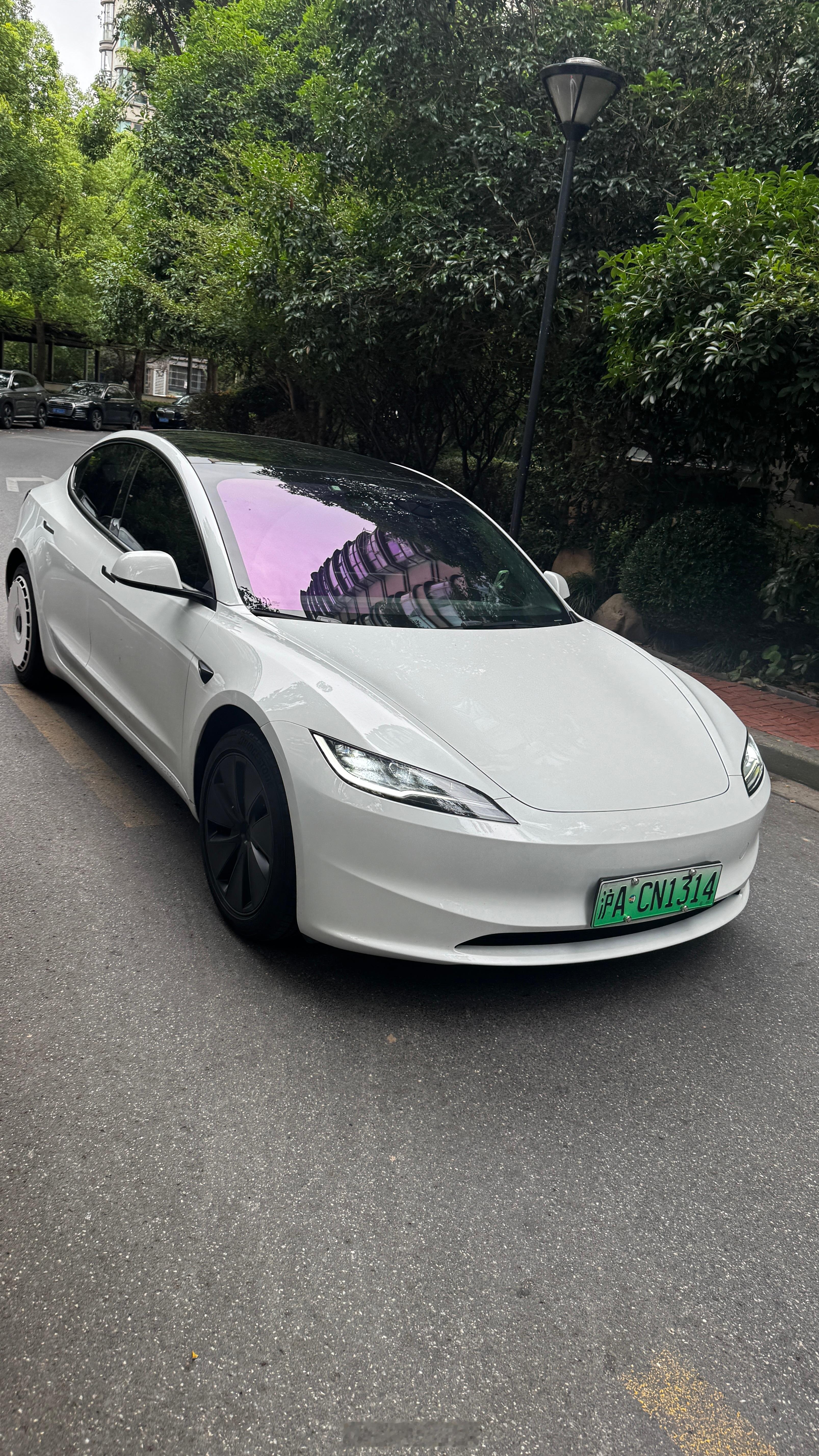 就在今天我坐了两台特斯拉Model3一台在山东曲阜坐的老款特斯拉Model