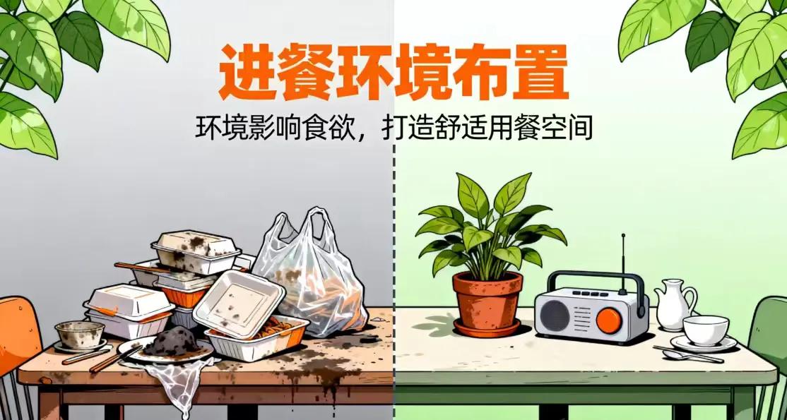 餐桌上的心理学：如何用环境布置解锁健康饮食的秘密同样的菜品，换个环境享用，