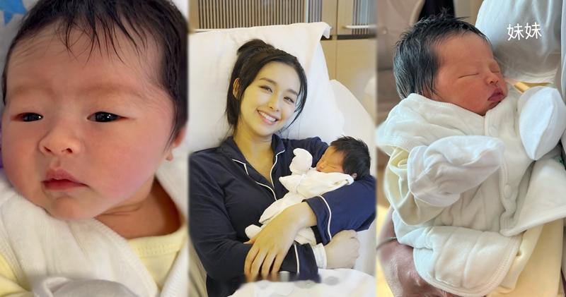 曾淑雅宣布B女出世髮量超多坚持喂母乳望女儿肥肥白白《3日2夜》曾淑雅（Ju