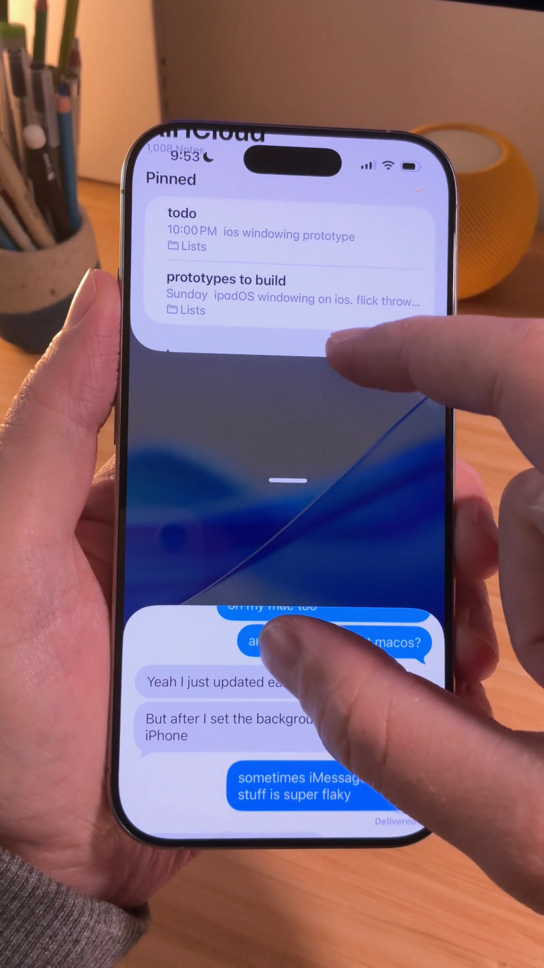如果iPhone真的有分屏功能，那么大概就是这么优雅了吧