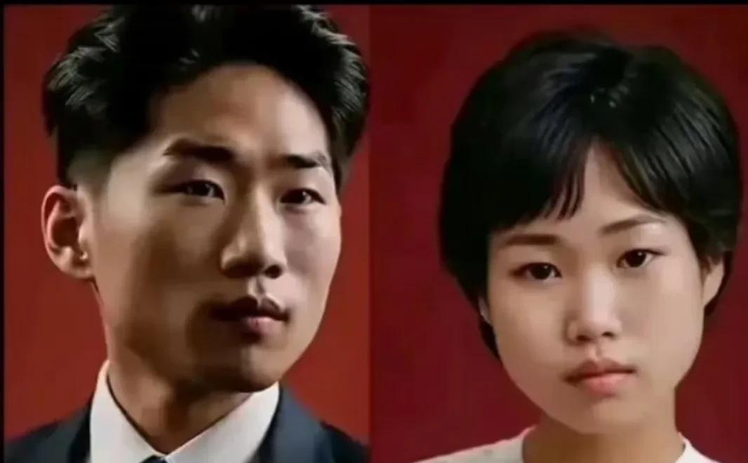 如果把毛岸英与母亲杨开慧的照片放在一起比对，不难发现，母子二人竟然如此的相像。