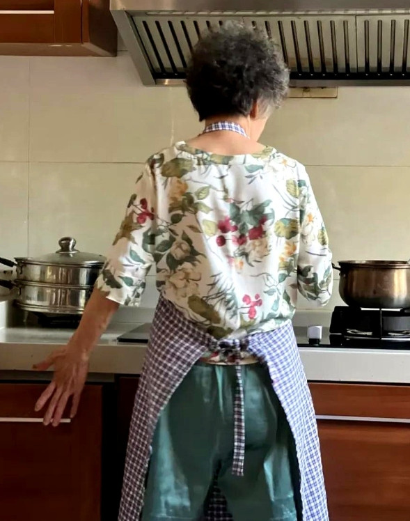 我婆婆没有退休金，以前种植蔬菜大棚存下了一些钱，每个月我们和大哥家各给她1000