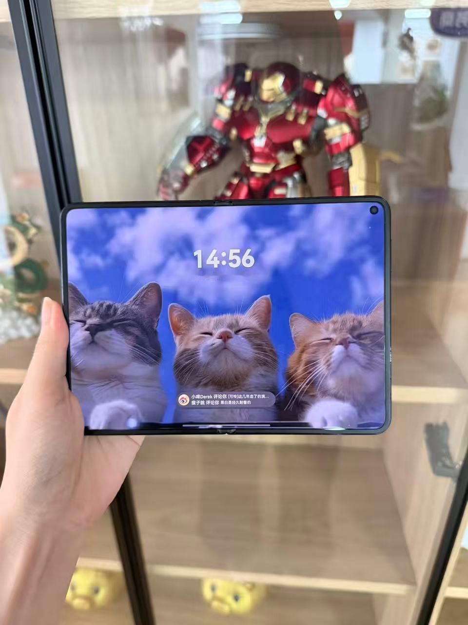 看了下三星阔折叠，还是华为这个更香啊听说三星阔折叠zfold8很火📱