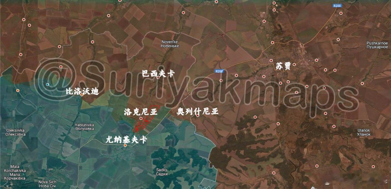俄乌局势新进展suriyak更新5.24俄乌局势1、苏梅：俄罗斯军队完全控制了