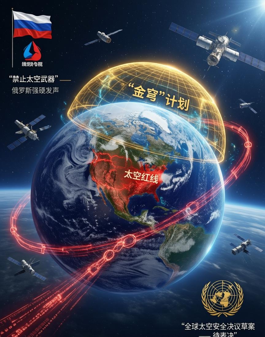 俄罗斯那边，最近给太空划了条红线。3月10日，俄国家航天集团总裁巴卡诺夫公开