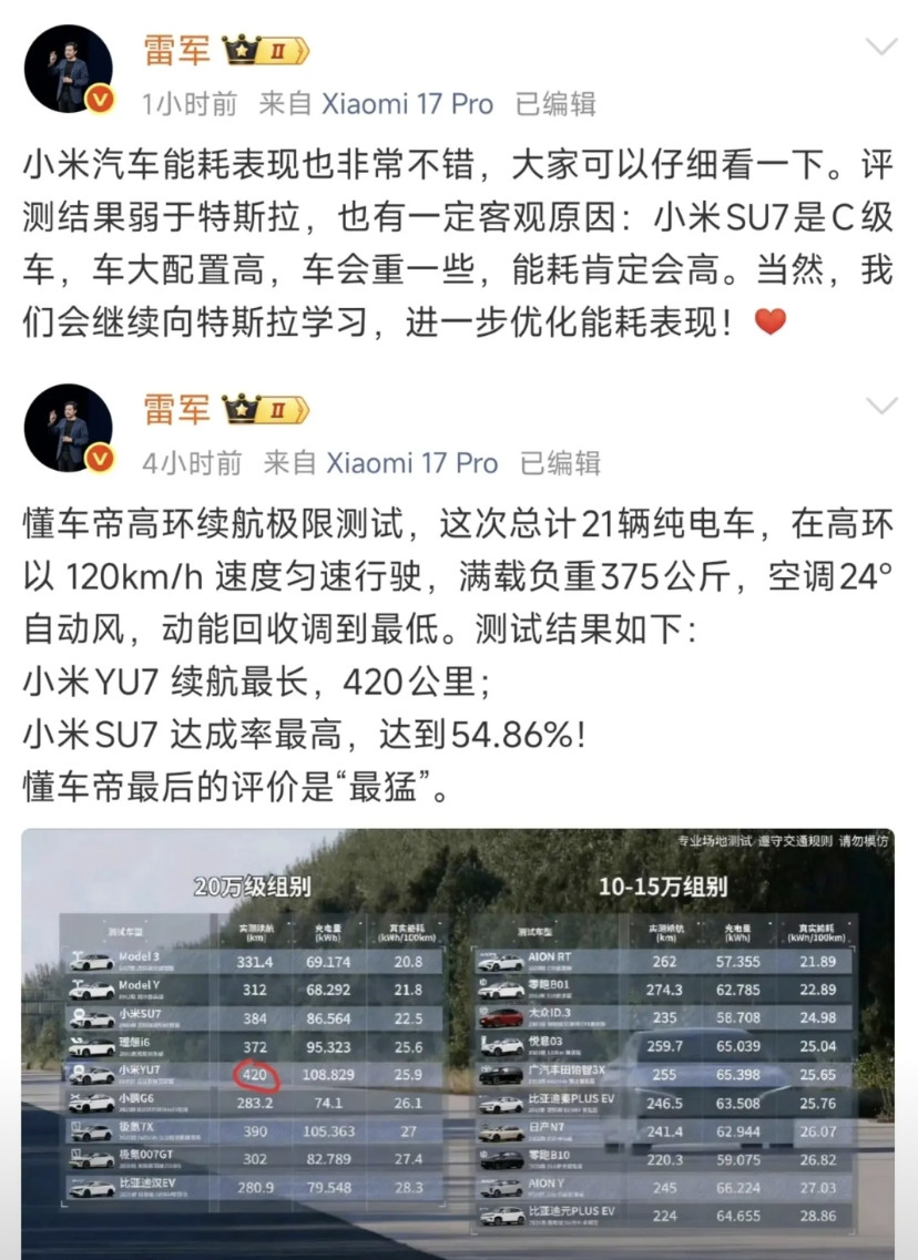 雷军健身不行，雷军回应捐款不行，雷军回应小米汽车续航也不行，那雷军直接把号注销了