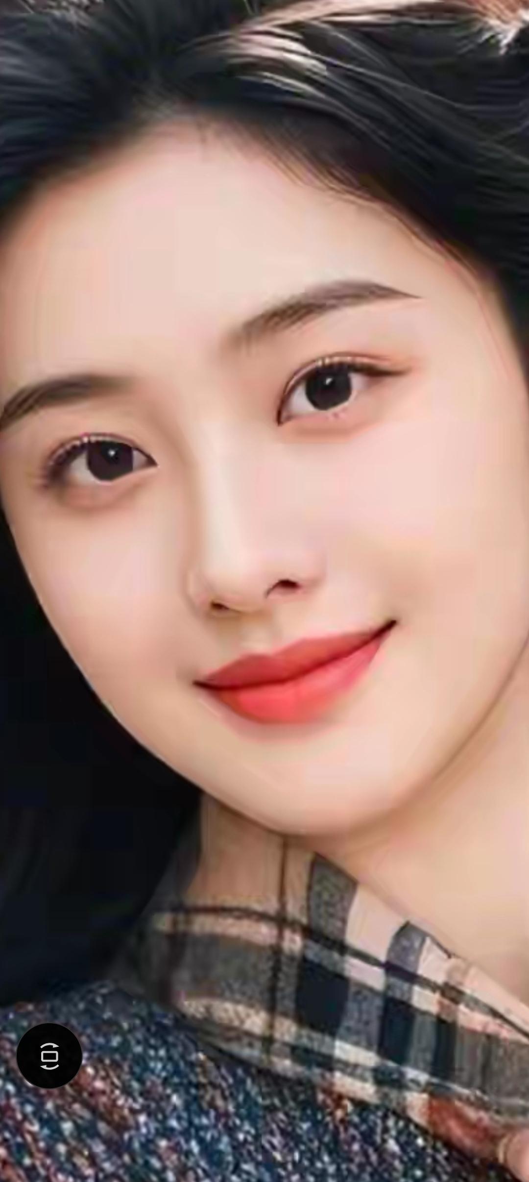 温柔甜美的微笑，温暖你的每一天！🌸💖