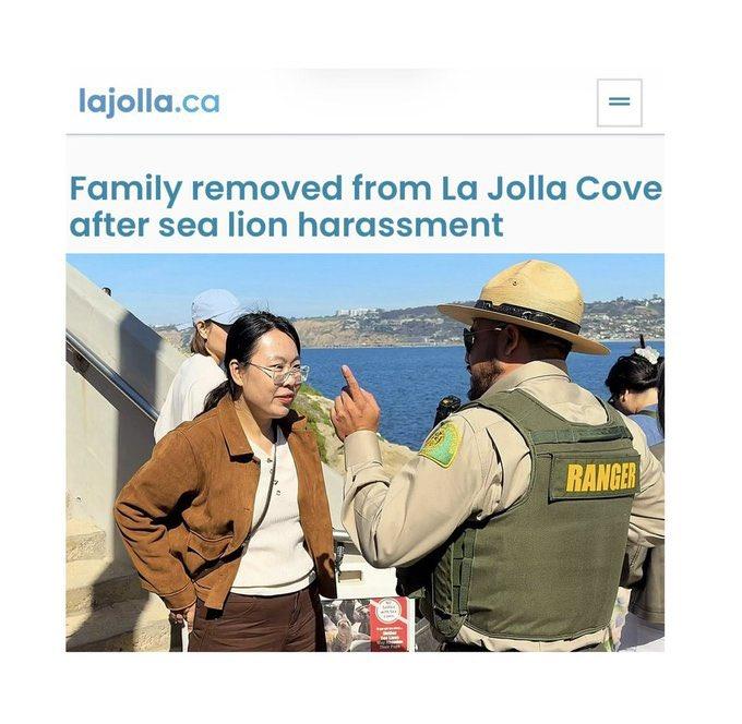 某些人在美国又出名了。2026年2月22日，在加州圣地亚哥LaJollaC