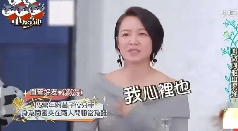 阿雅在节目中说，谁得罪了小S，她就不能再跟这个人接触，否则就会被小S一直追问和责