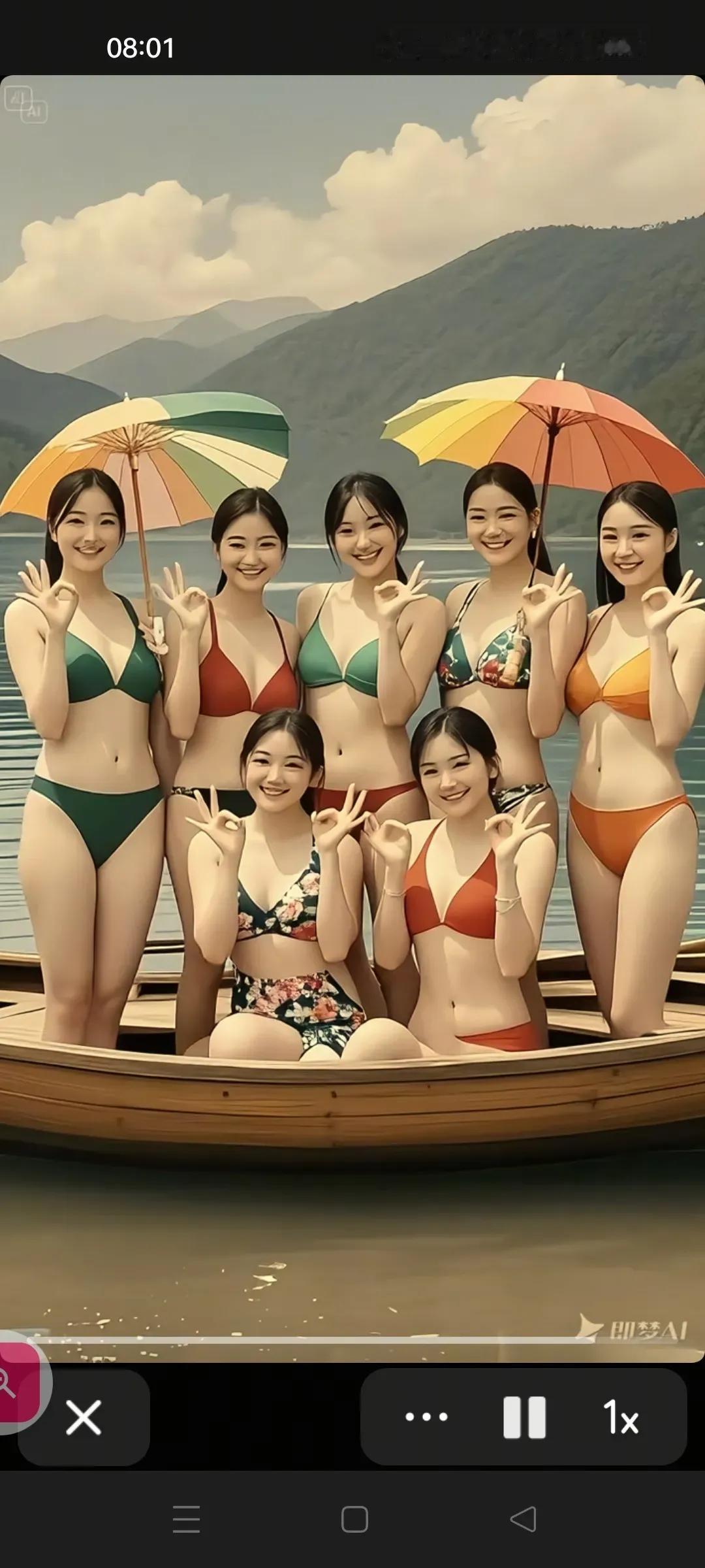 水上七仙女一一夏日炎炎、火热难熬；七人结伴、避暑出招；来到武当；丹江风貌；