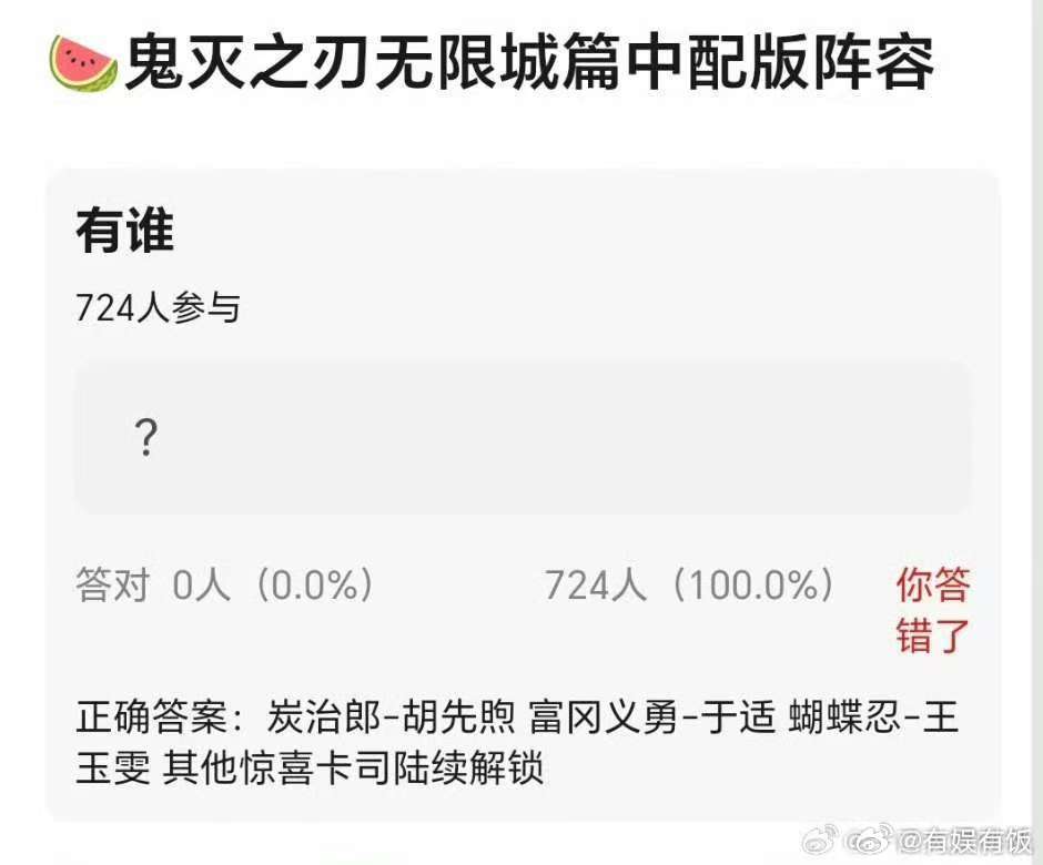 鬼灭之刃无限城篇中配版阵容网传鬼灭之刃无限城篇中配版阵容鬼灭之刃无限城篇中配版阵