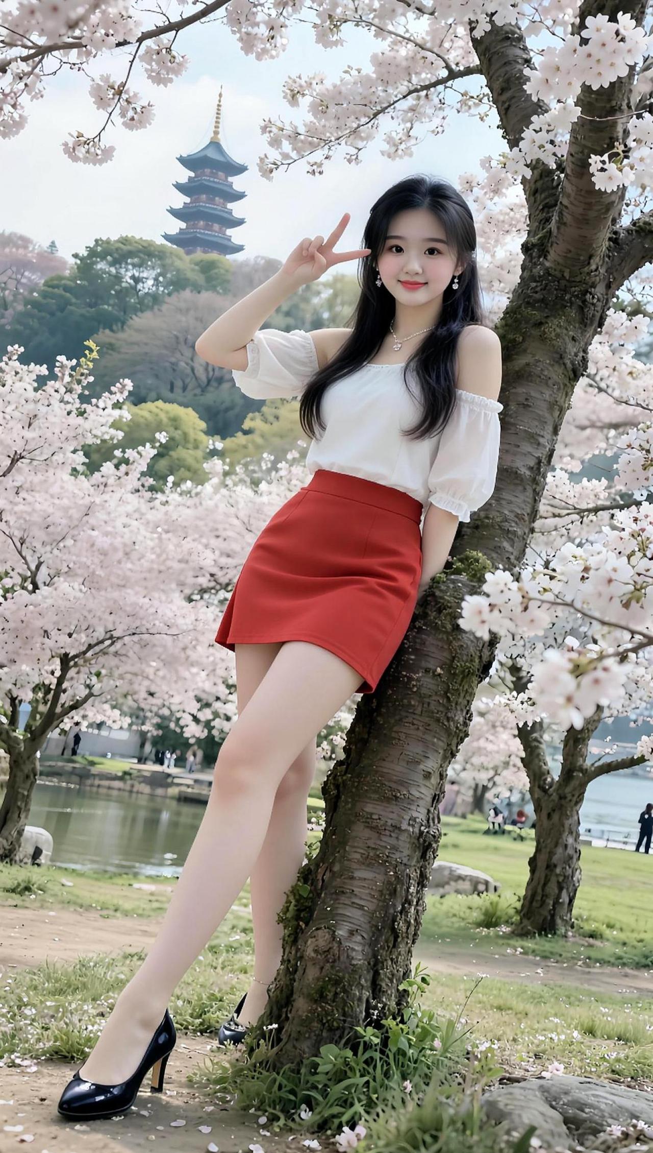 靠着树安全感抖音玩法合伙