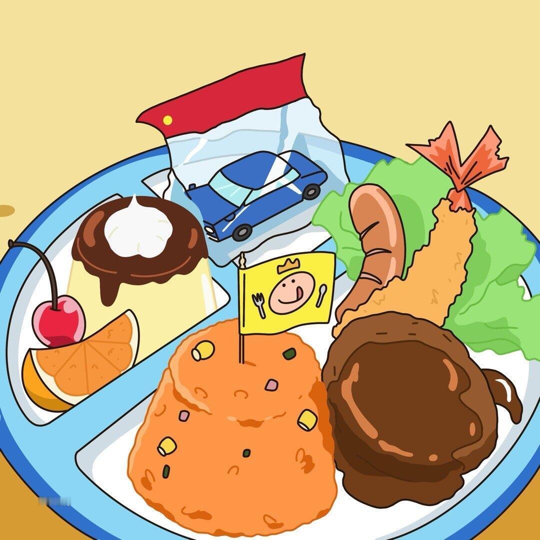 蜡笔小新里的美食🍜🍲🍛🍱🍙🍢​​​