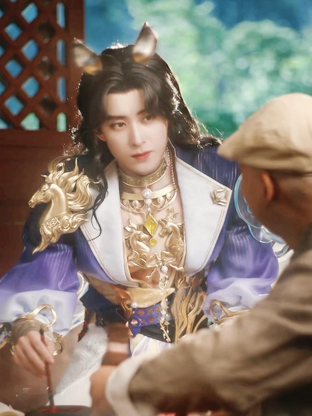 这个敖鹏也太萌了敖瑞鹏王玉雯和平精英cos