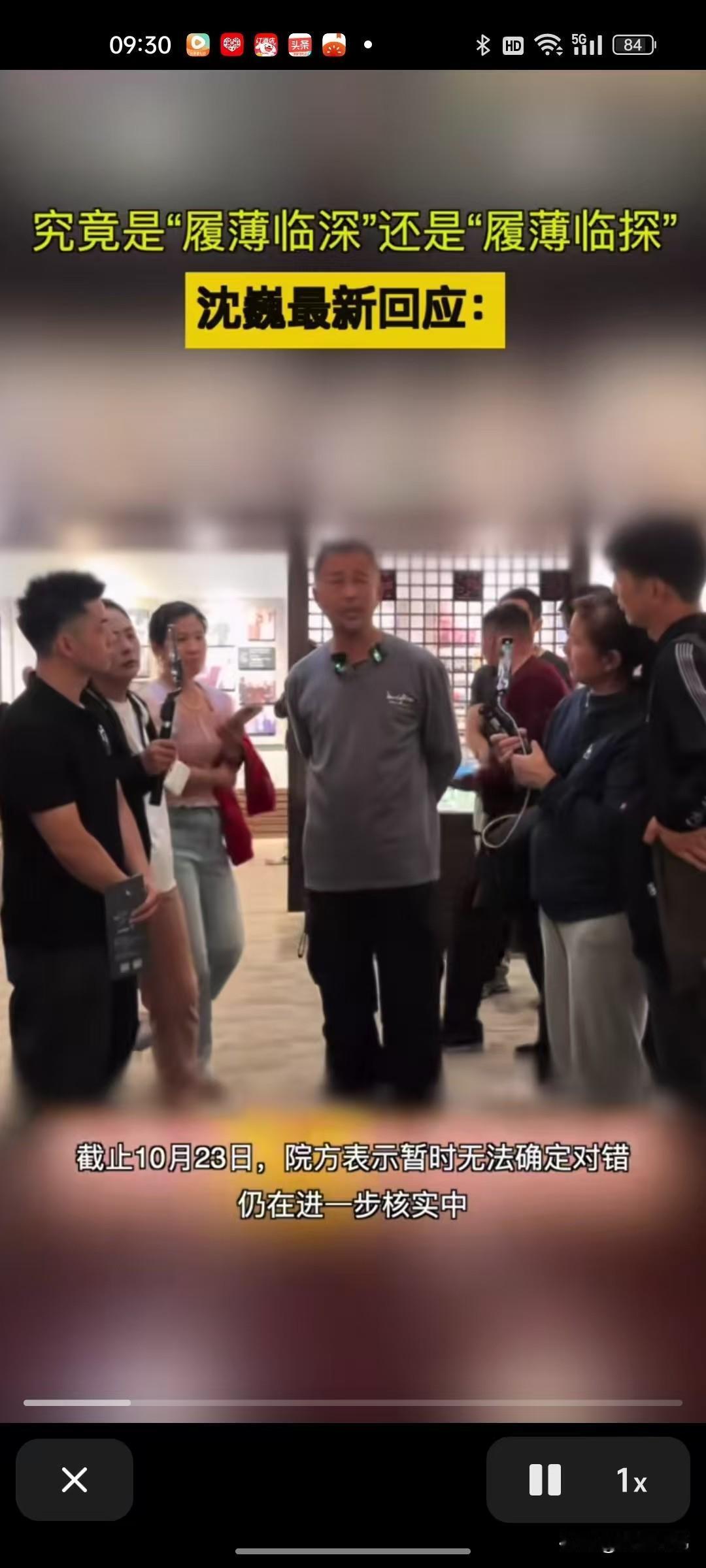 沈巍又惹麻烦了。前几天沈巍和一群时刻追随左右的网红去上海陆俨少艺术