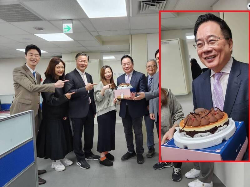 蔡正元入狱在即，好友“送行”场面曝光台湾前民代蔡正元因涉入“三中案”，二审