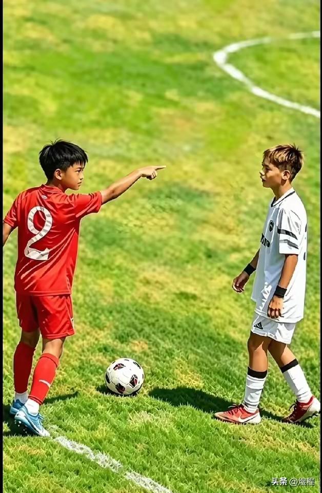 为什么足球小将会有那霸气一指？因为是董路教他们的：“你们上了场就不能太软，在异国