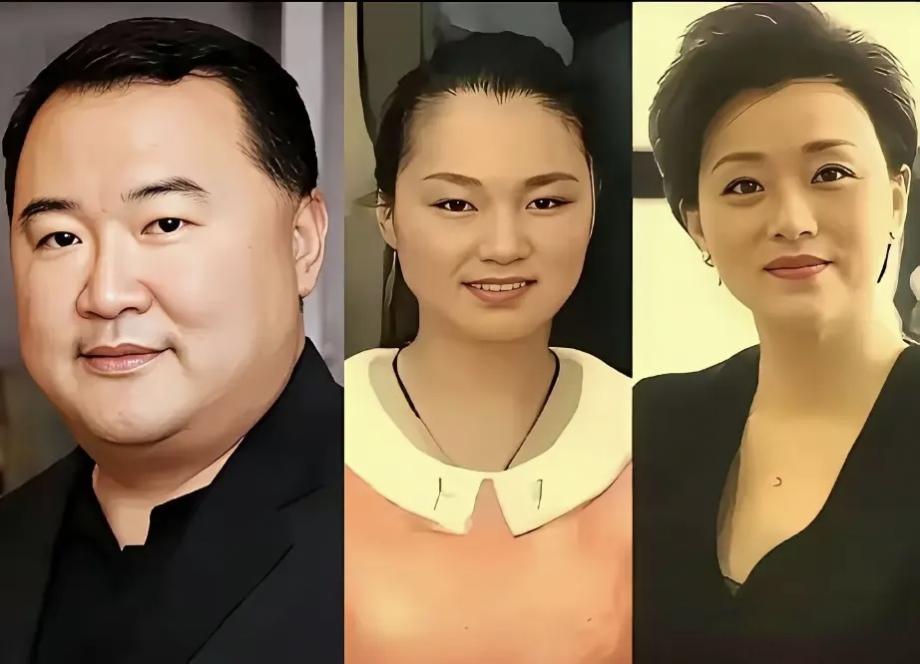 杨澜一家三口的同框合影，女儿几乎完全避开了杨澜的出众美貌，五官轮廓跟父亲吴征简直