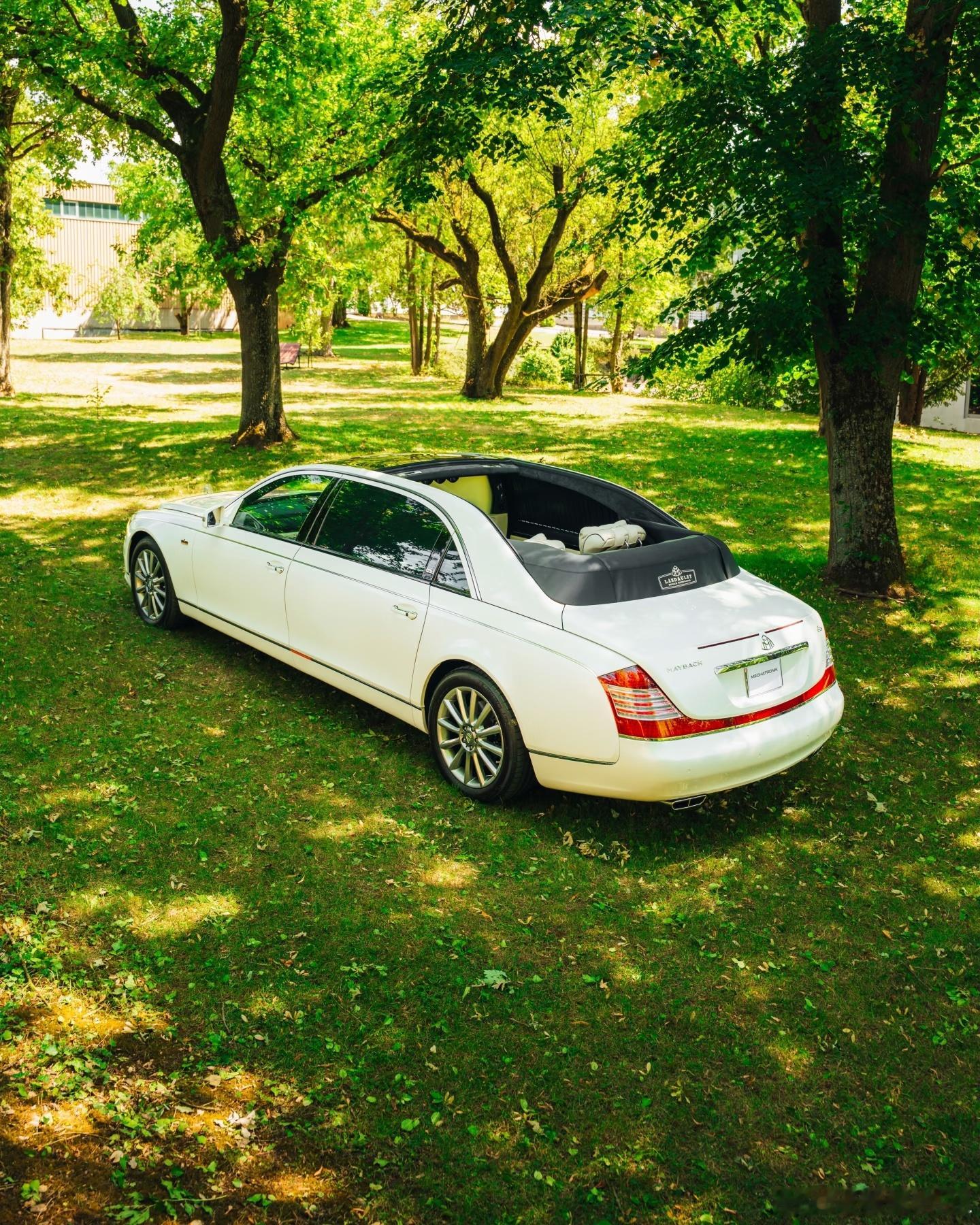 #德系车#迈巴赫Maybach62SLandaulet，当年的王者[赞]#迈巴赫62sLandaul