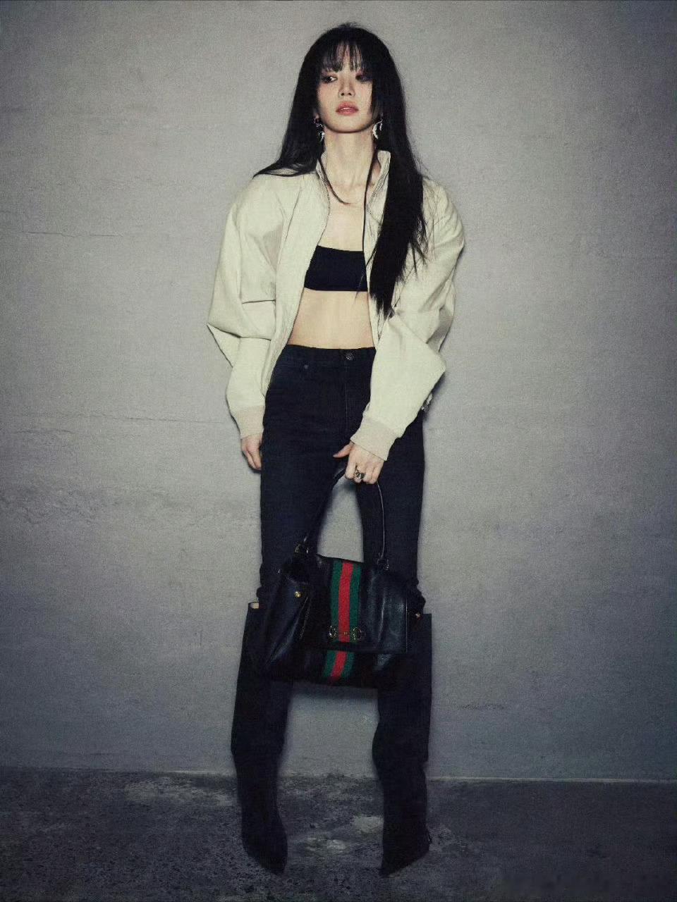 田曦薇最新GUCCI大片，熊去哪里了