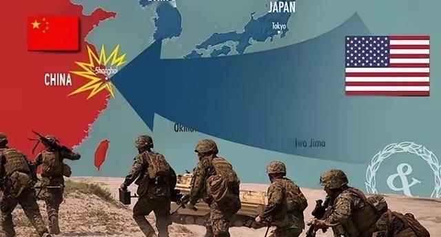 美军反华出奇招！登陆台湾，不如直扑上海？美司令警告：打不过，直接丢核弹。美国