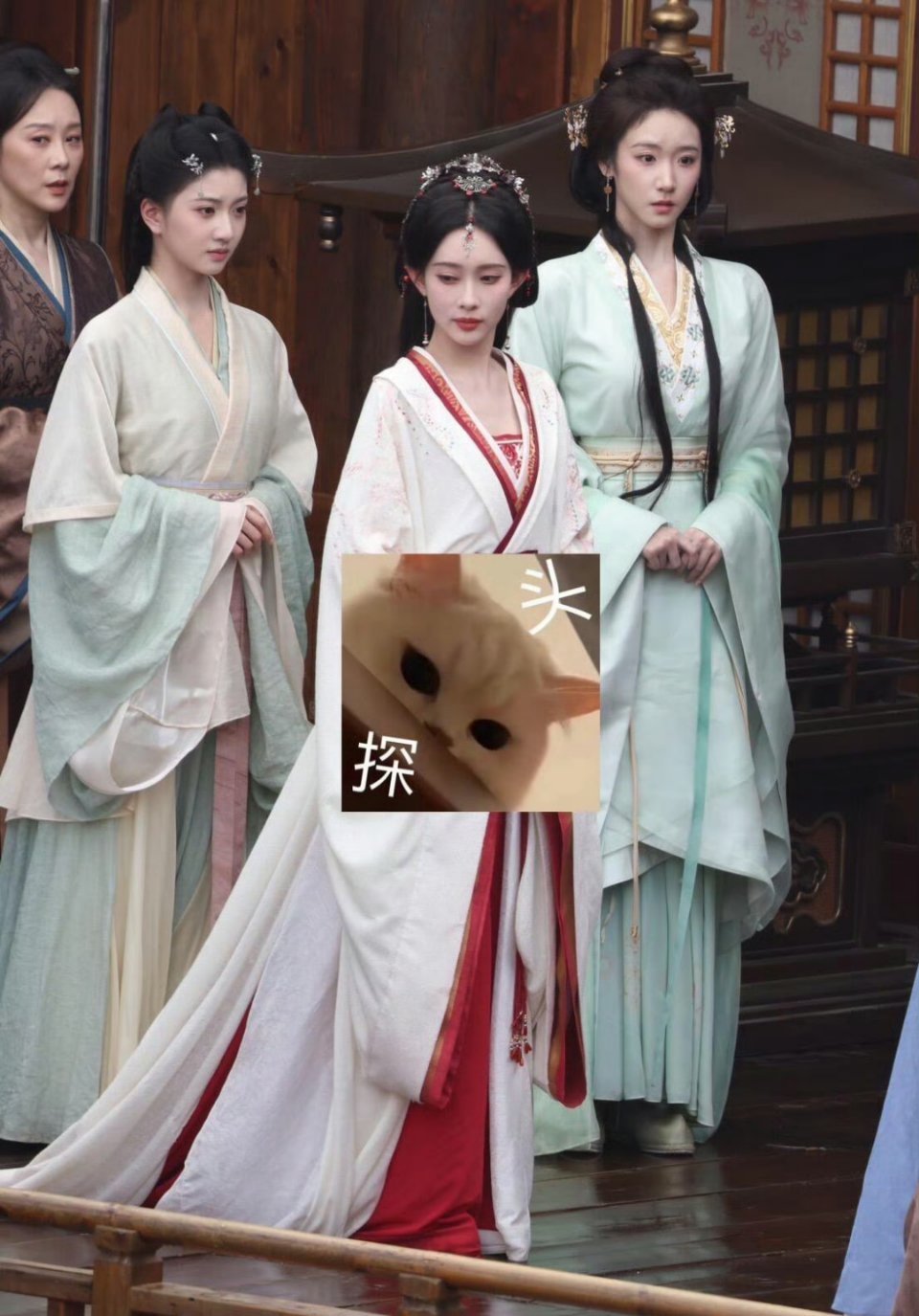 娱乐圈要有新人了，有点像年轻时候的景甜​，颜值不输女主孟子义吧！​​​