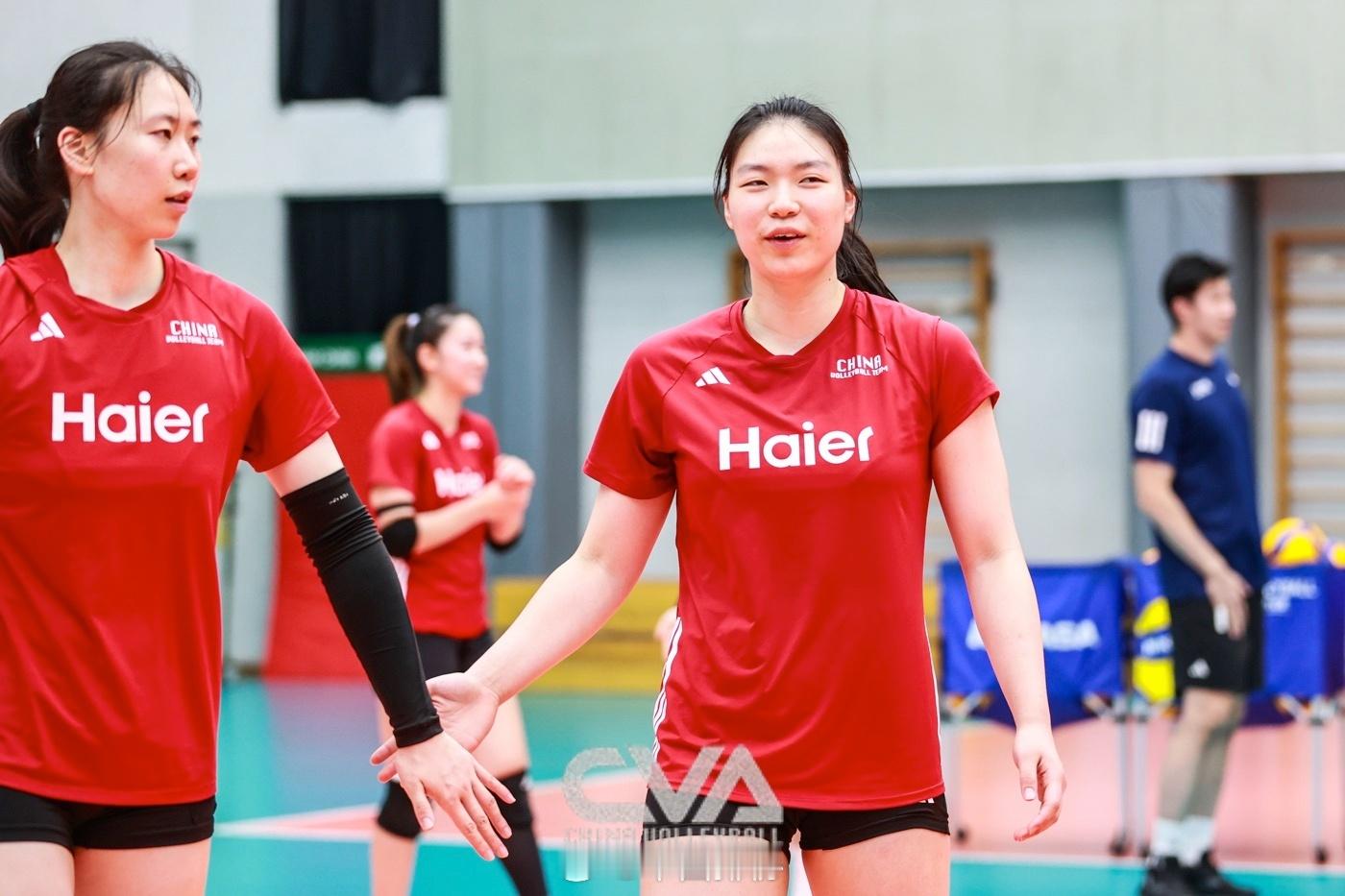 中国女排中国女排集训照片