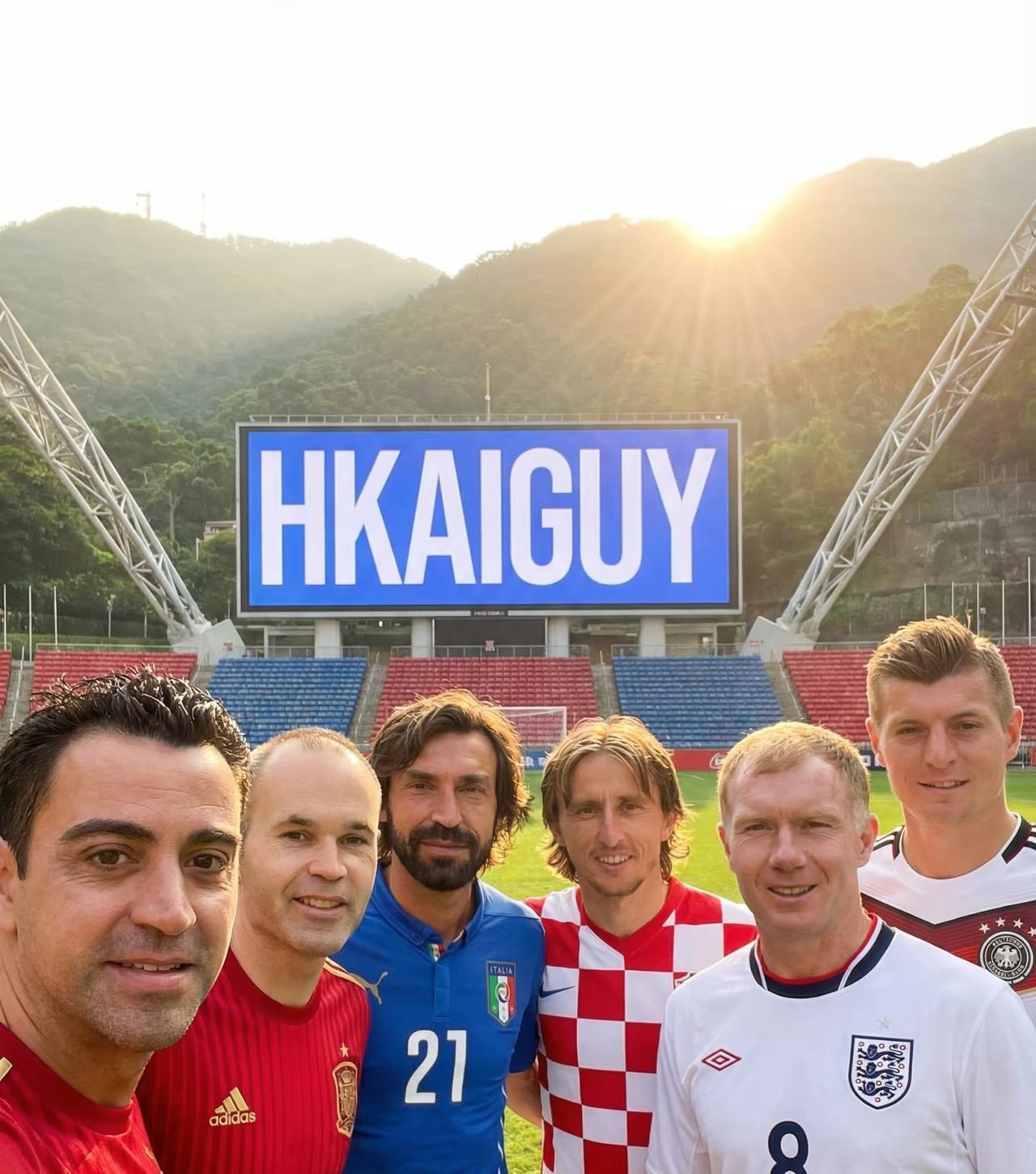 给6位中场大师排个名次，谁赞成、谁反对？1.皮尔洛！2.哈维！3.伊涅斯塔