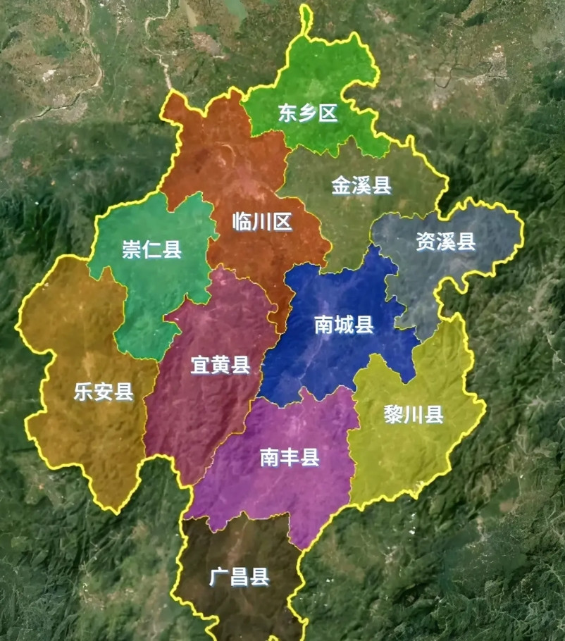 抚州市发展真的太拉垮了。抚州人口够多、地方够大、文化底蕴够深厚，怎么经济表现就