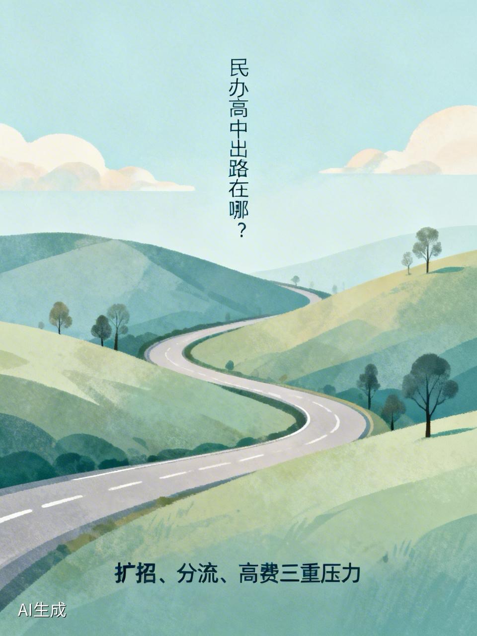 民办高中，出路在哪？自去年以来，绝大部分的民办高中都不好过，都在正经历“三面夹