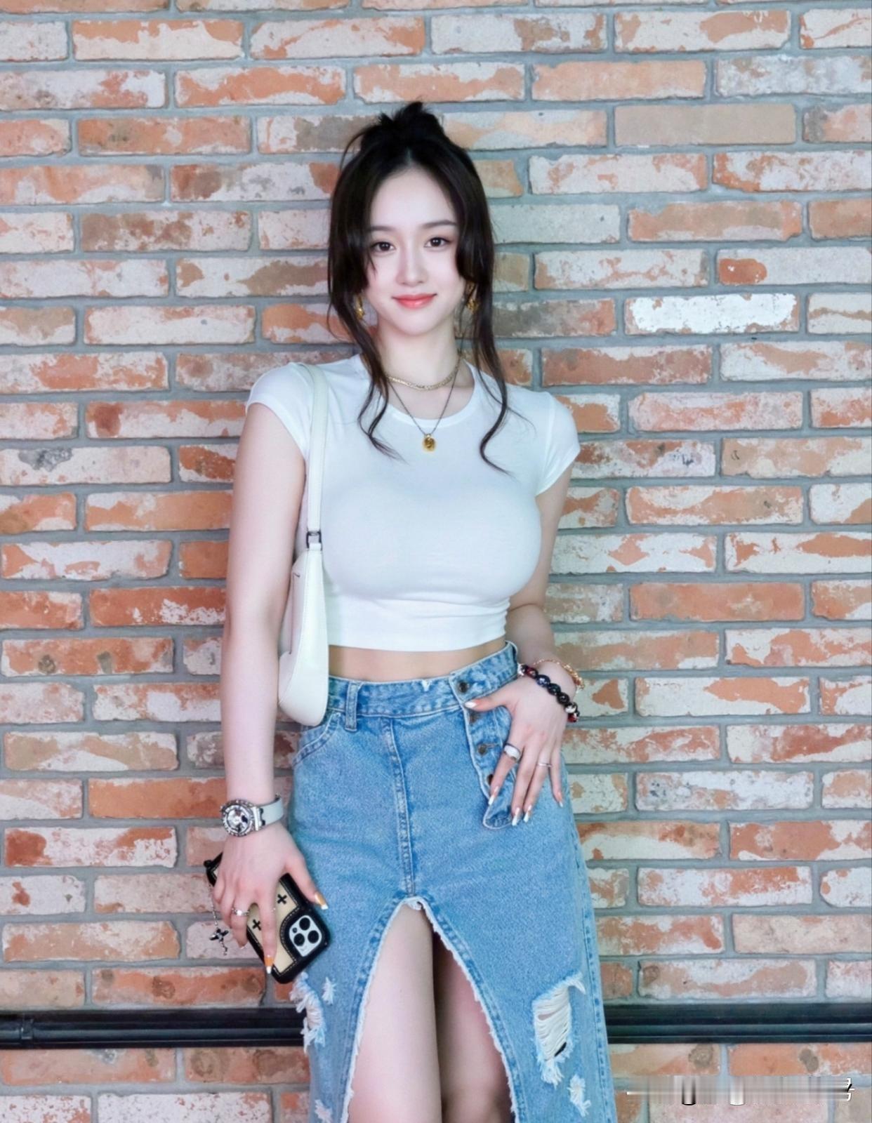 元气少女穿搭指南💕朴素的风景，鲜活的美女！