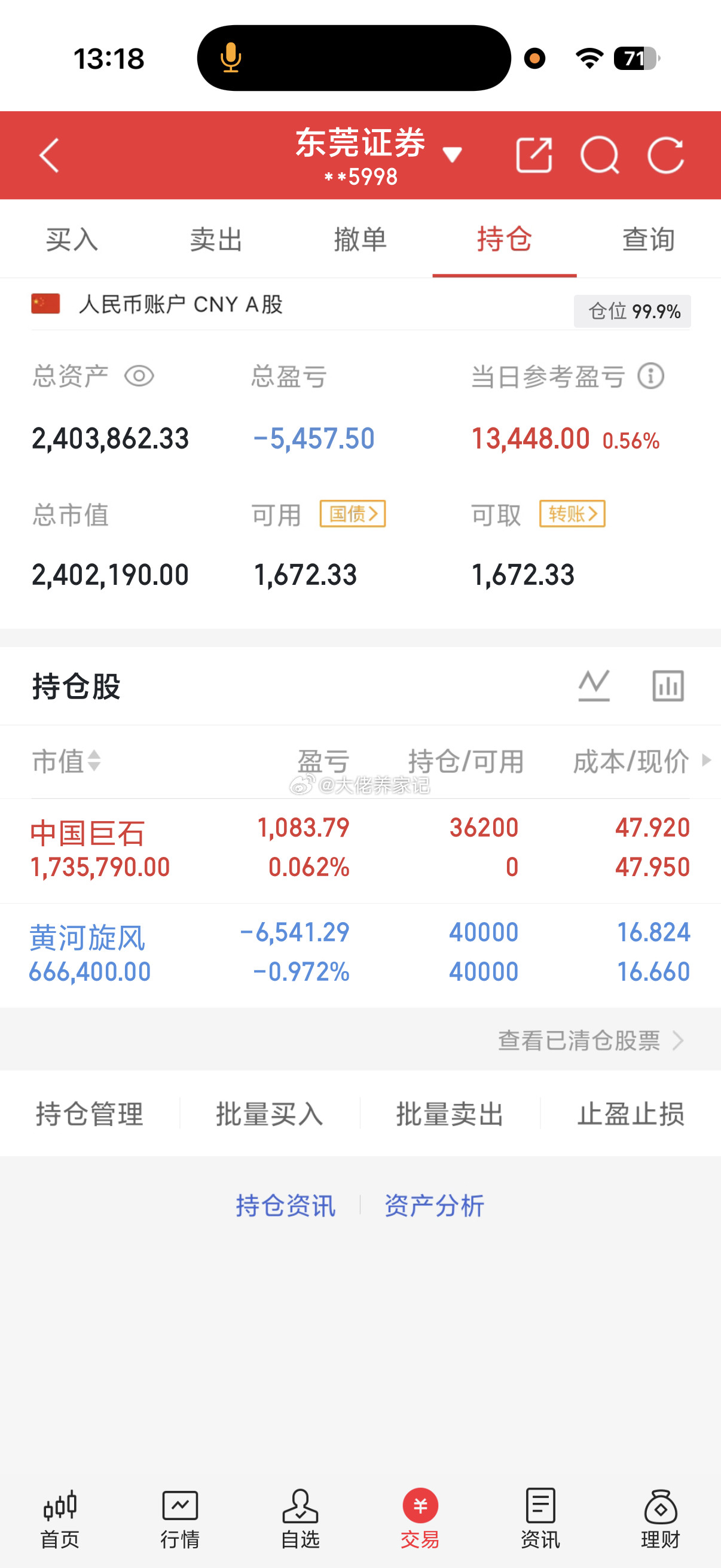 中国巨石！我全仓拉满了。点赞评论能到66？看看凝聚力​​​