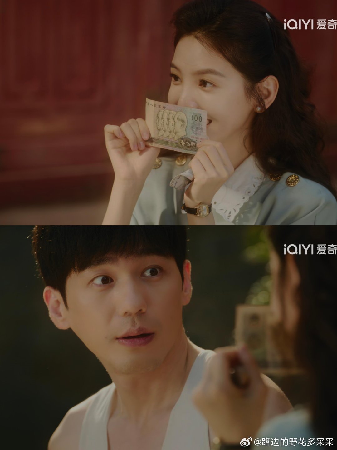 仔细看这里白宇哥穿的是女款凉鞋吗胜利为了能卖出去货真是拼了，看了四集，感觉浑身充