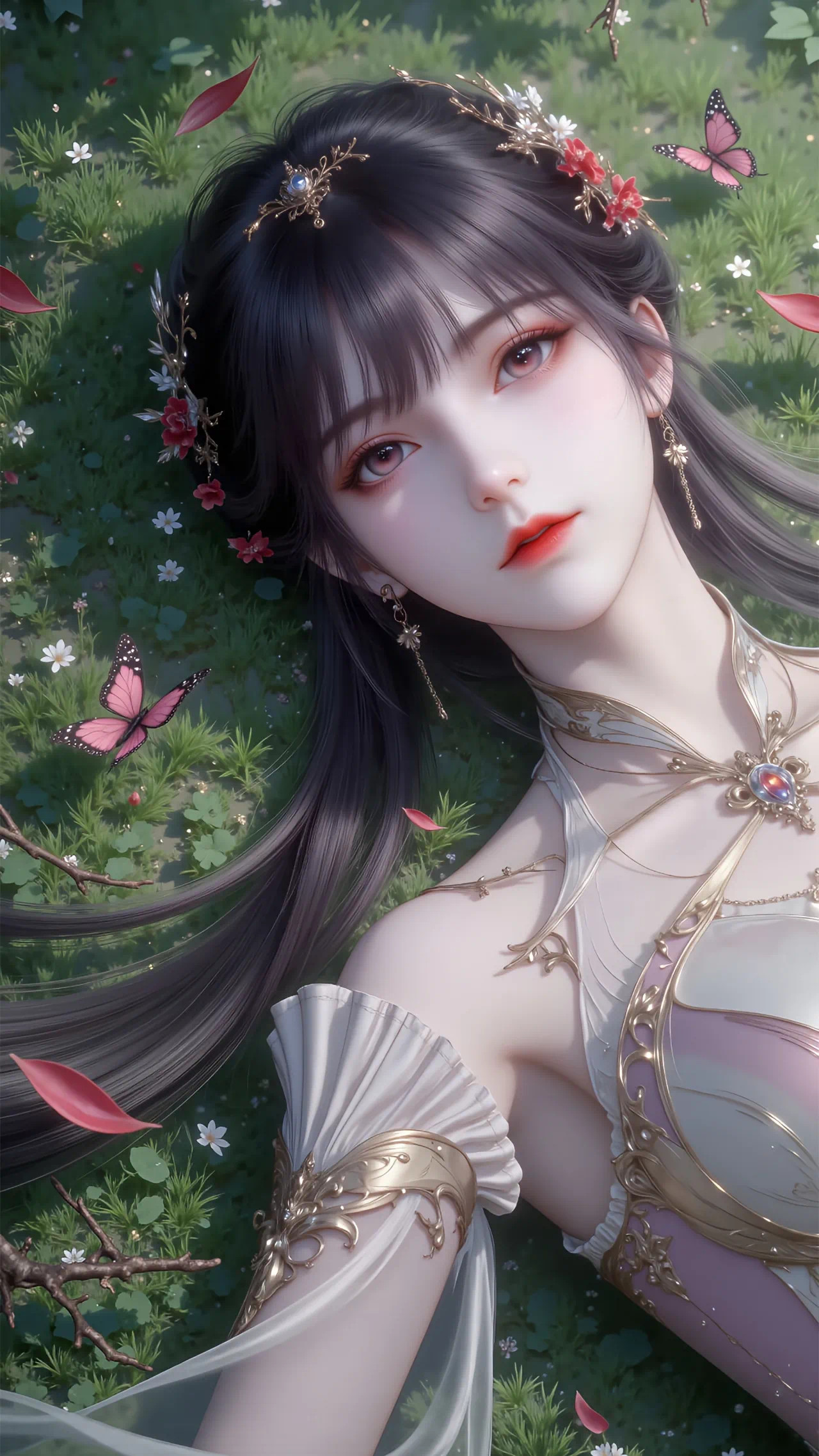斗罗大陆小舞【精美壁纸】不似人间客，倒像云中仙！​​​