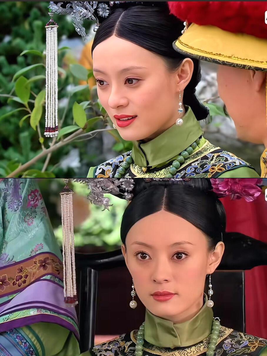 甄嬛传AB组妆容差异细节控重刷甄嬛传又有新发现，AB组带来的不只是镜头差异。化妆