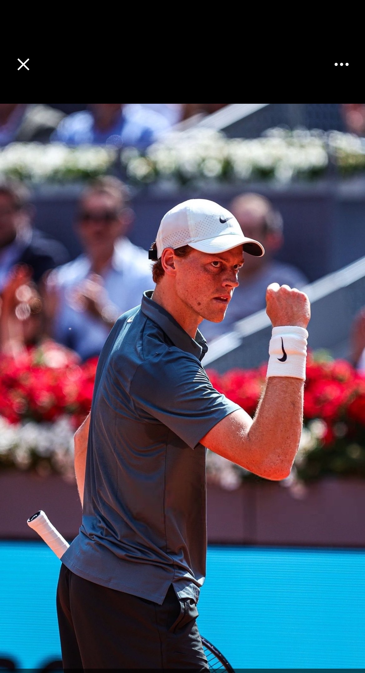 体育大赏辛纳以6-26-3击败穆勒，晋级马德里大师赛16强！世界第一一如