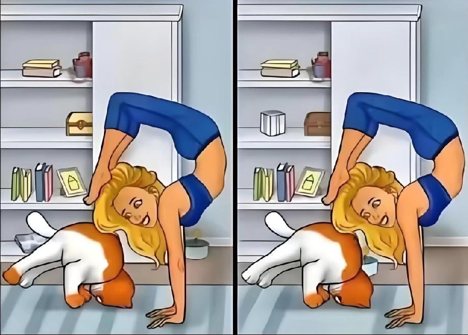 找出10处不同，你能几秒找到？