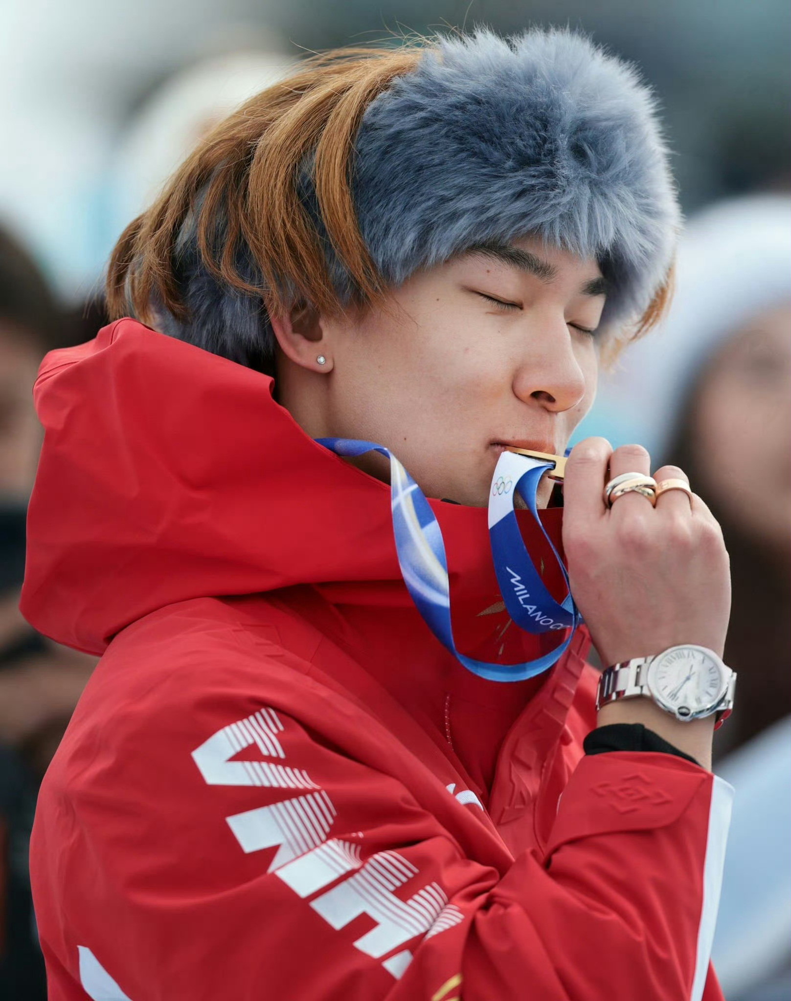 苏翊鸣金牌🏅️卡地亚的绝佳广告位！冬奥会时尚图鉴