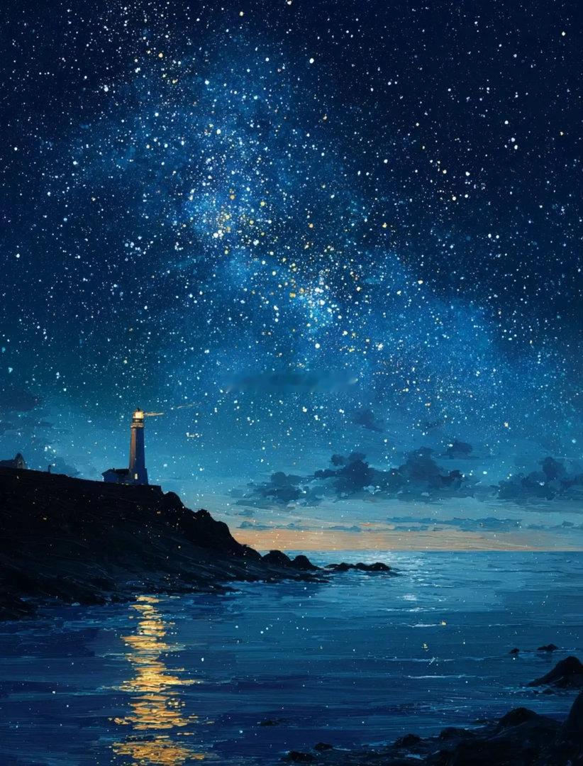 乡村的夜，蛙鸣彼此起伏如一曲生命情歌交响乐，古老的基因流转生生不息。微风簇浪，散