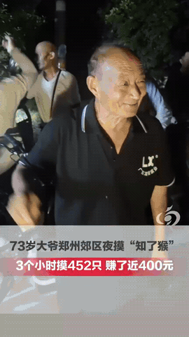 郑州，73岁大爷退休在家闲的没事干，也不打零工，也不找工作，琢磨了一个赚钱方法，