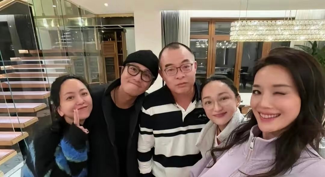 舒淇在家组局，陈坤郑伊健变化挺大，周迅脸好嫩，状态太好了​​​
