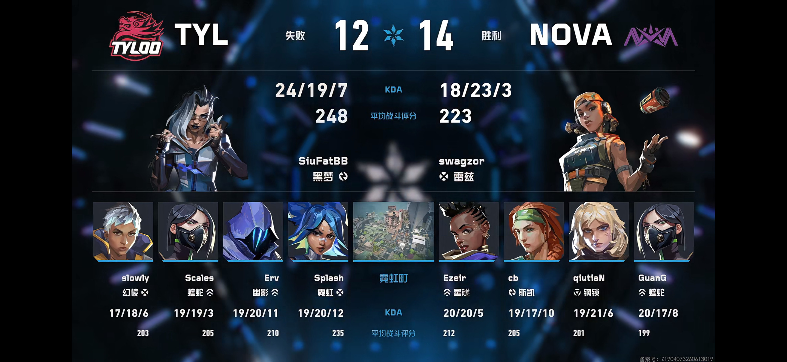 NOVA无畏契约2026VCTCN第二赛段常规赛【赛事播报】NOVA对阵TY