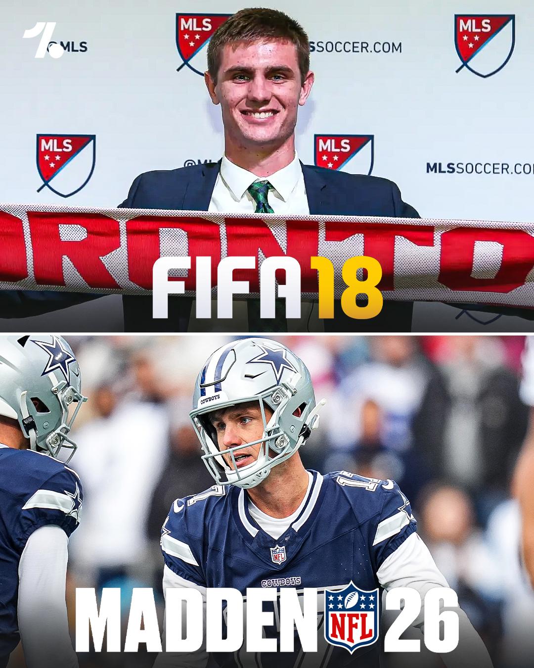 8年前美职联首轮的中卫, 如今成连续3年进入职业碗的踢球手