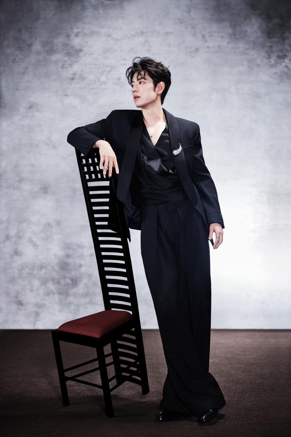 是今晚中国网络听盛典全篇主讲人的肖战[爱心][爱心][爱心][爱心]