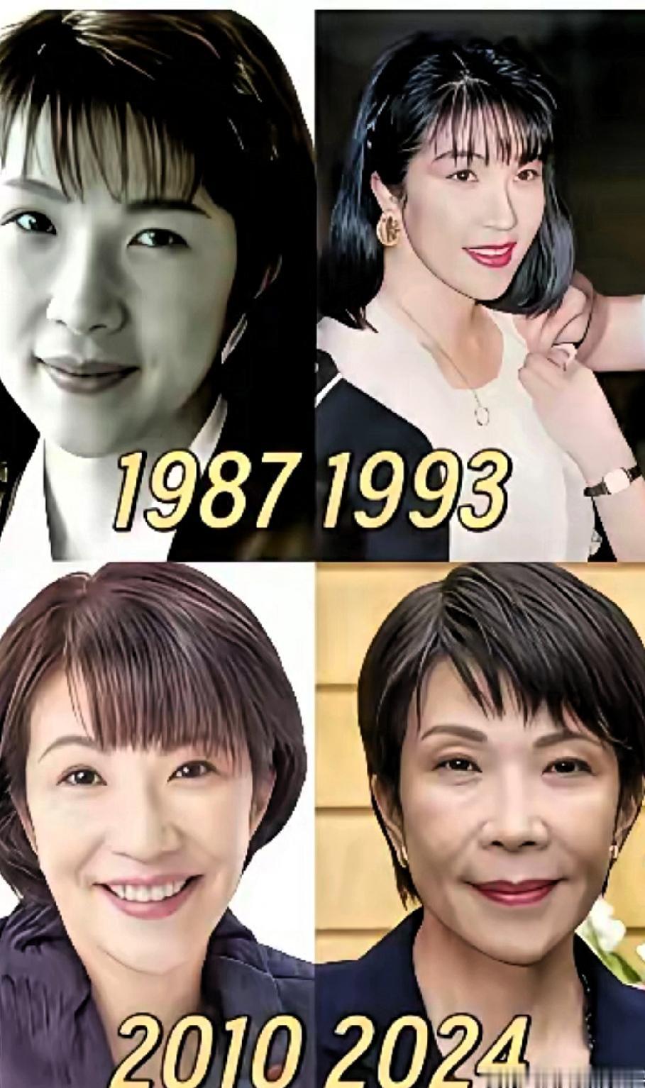 万万没想到！这个日本首相高市早苗，年轻时还是个美人，怎么现在造成这尊容了！原来