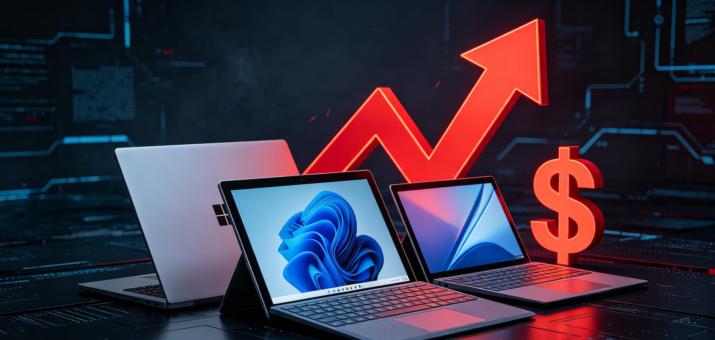 真疯了！微软Surface全系突然涨价，旗舰Pro11、Laptop7直接涨